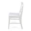 Chaises de salle à manger en bois d'acacia Farmhouse, ensemble de 2-838810066