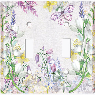 Animals 2 - Gang Toggle Light Switch Standard Wall Plate