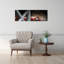 Art urbain dynamique, architecture urbaine abstraite-388729852