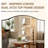 Dual Arch Scalloped Rectangular Bathroom Wall Mirror | Stainless Steel Frame-214319048-219404335