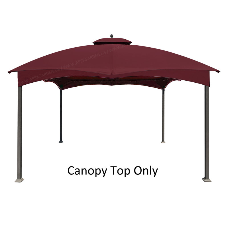 Auvent de remplacement pour abri de jardin, Rouge