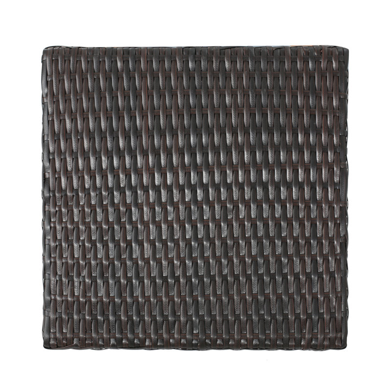 18" H Outdoor Wicker End Table