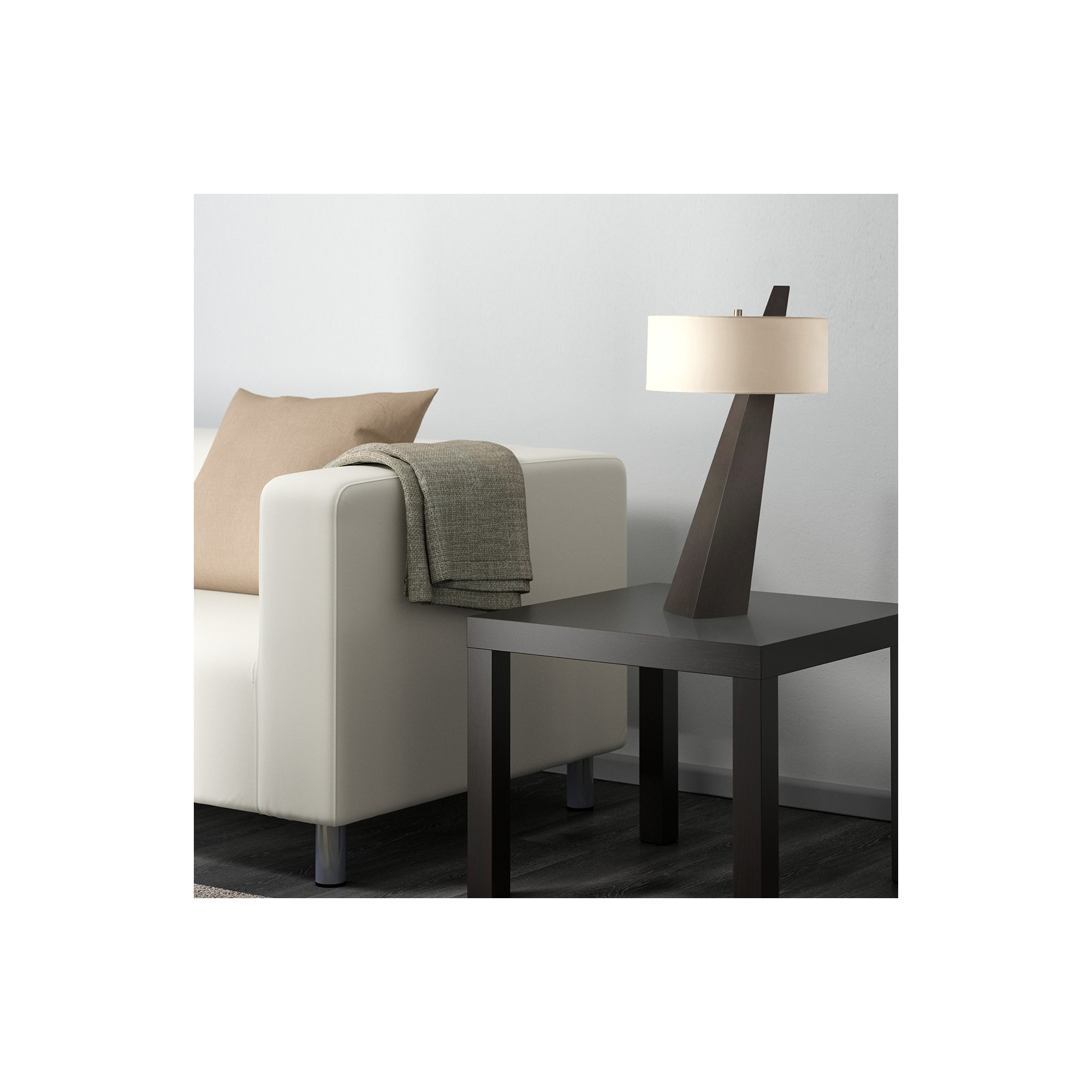 Obelisk Desk Lamp, Walnut