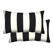125-5 Grey Ivory Extra Long Lumbar Pillow