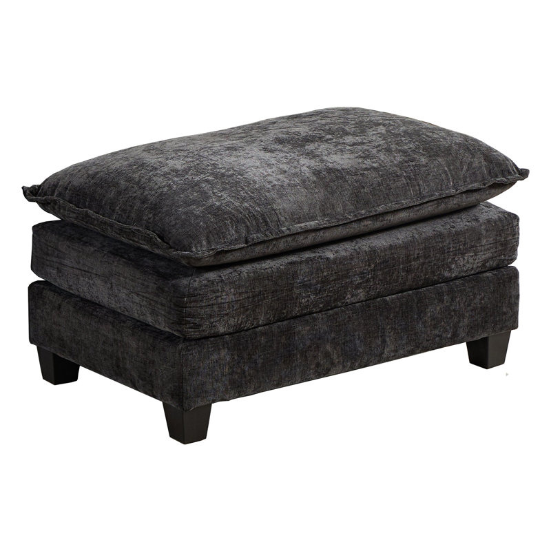 Nuage noir, convient à la chambre à coucher, revêtement double couche, chenille respirante, moelleux mi-moelleux, rembourré de mousse, style primaire idéal à vie américaine, siège, avec bourre
