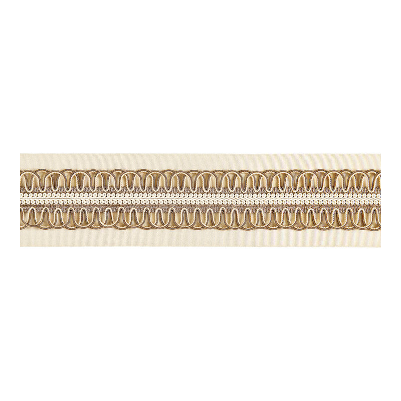 Tissu tressé Botanica Colette, Bisque
