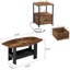 Ensemble de 3 tables basses