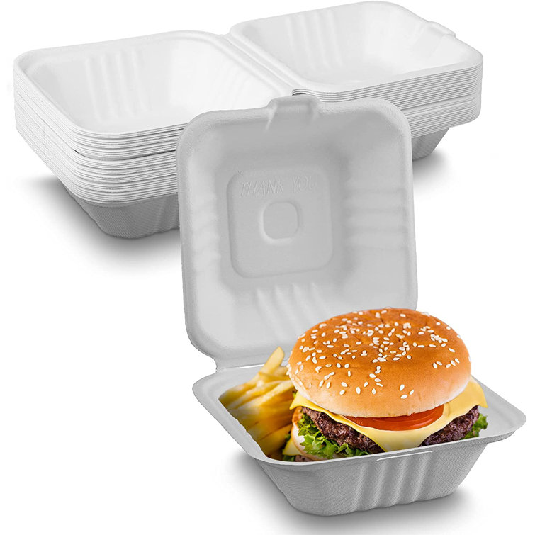 Enviro Safe Home Disposable Meal Prep Containers - Compostable
