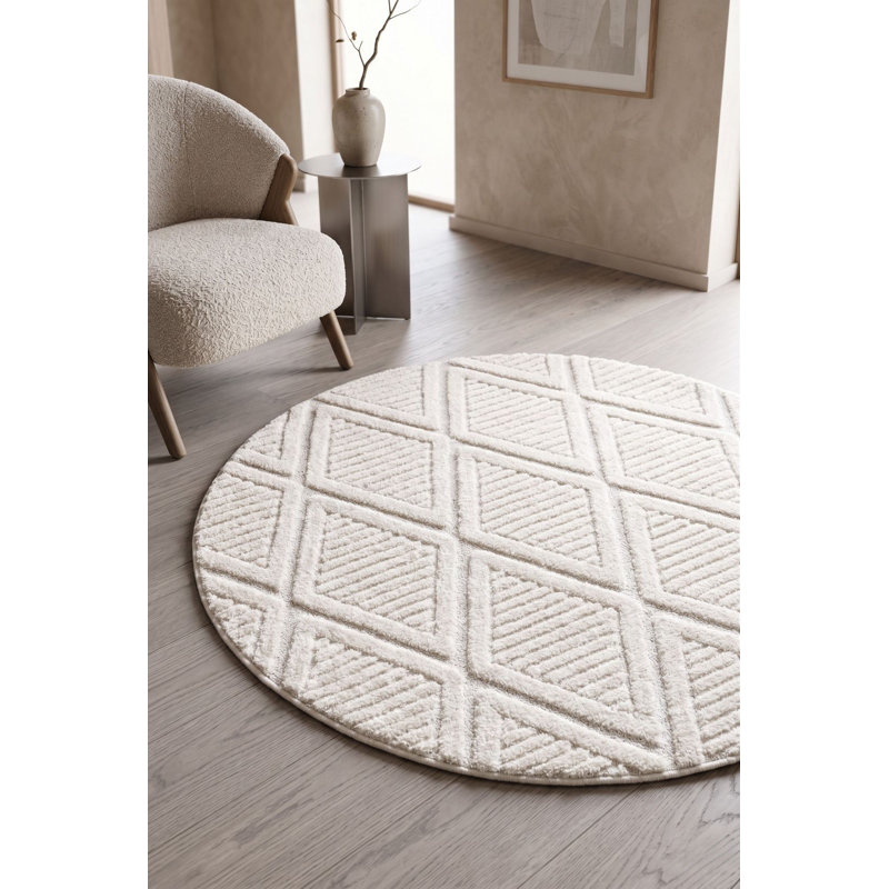 Tapis, Rond 3 pi 3 po