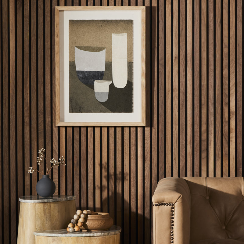 Bowl And Cup Painting by Dan Hobday, 48" H x 36" W x 2.5" D