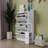 Versatile Tipping Bucket Shoe Cabinet With 3 Flip Drawers, Maximum Storage Entryway Organizer With Drawer, Free Standing Shoe Rack With Pull-Down Seat For Hallway, White