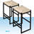 Dalraj Counter Stool with Metal Frame