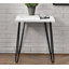 Ewalt Side Table with metal legs-345958977