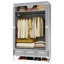 Armoire portative en tissu non tissé de 67 pouces de hauteur, avec un espace de suspension pour les manteaux et les sacs, robuste et facile à assembler, comprend 3 tiroirs de rangement, idéale pour la location, les dortoirs et les chambres à coucher