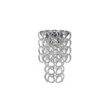 Giogali Wall Lamp Crystal Smoky Matt Bronze 1 E12 Ul