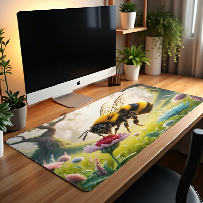 Polyester Desk Pad, 23.6x13.8