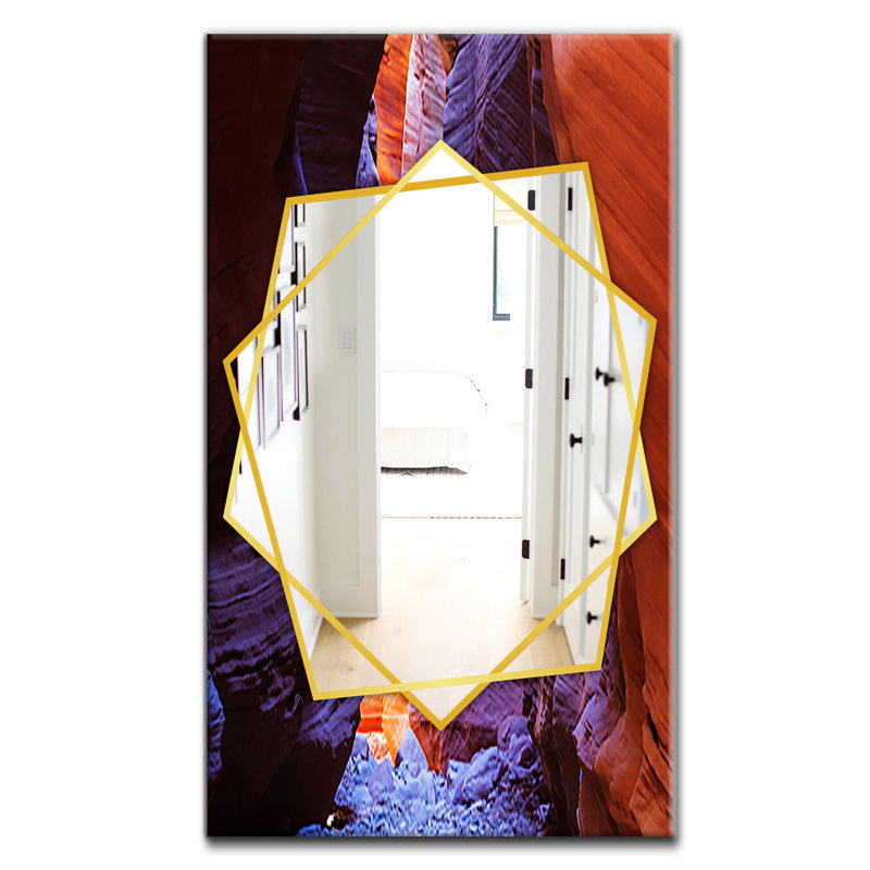 Miroir mural Lightsream, H 39,4 po x l 29,5 po