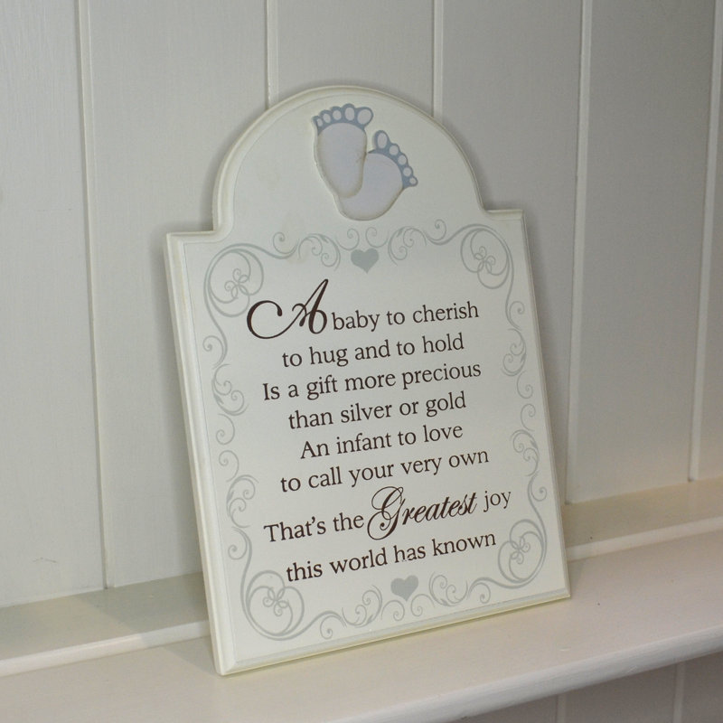 Berngerus Text & Numbers Decorative Plaque / Box Sign