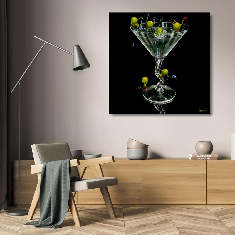 Olives Gone Wild IMA-G482b, 20'' H x 20'' W