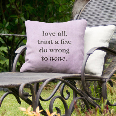 Coussin intérieur / extérieur Do No Wrong