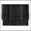 Armoire à pharmacie murale 35 po 2 en 1 avec tablettes réglables et portes à fermeture douce, miroir haute définition avec rangement pour meuble-lavabo de salle de bain-1804073702