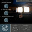 Projecteur de sécurité à DEL réglable à 3 lumières Kyric Bronze