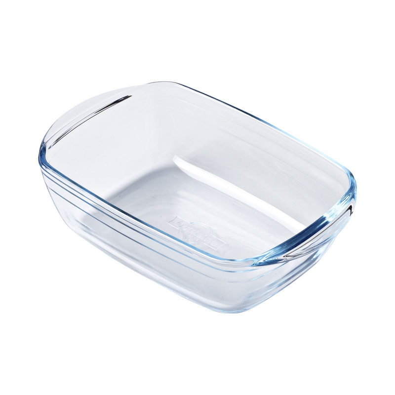O Cuisine O Cuisine Glass Air Fryer Dish Glass 1 Piece Casserole Set, 23 x 15