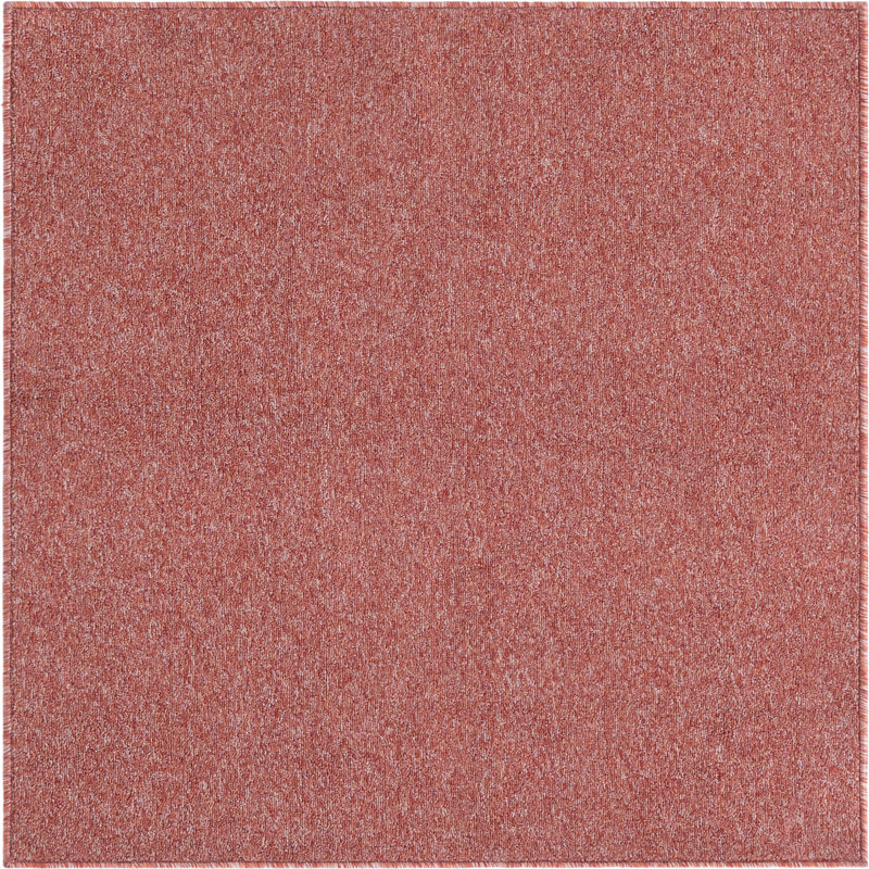 Striped Indoor Rug, Square 3'3"