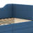 Anarkali Twin Size L-Shaped Corduroy Daybed with 2 Storage Drawers-1237936409