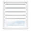 Dual Layer Day & Night Zebra Roller Blinds – Light Filtering Privacy Shades, Modern Window Treatment, Polyester Sheer & Solid Stripes for Living Room, Bedroom & Office-279748710-331688336