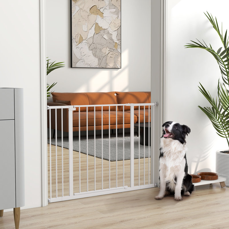 Ziva Metal Pressure Mounted Pet Gate