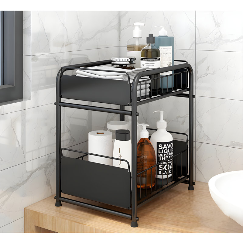 Étagère de rangement sous l'évier pour armoire de cuisine