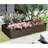 6X3x1.5Ft Galvanized Raised Garden Bed, Outdoor Planter Garden Boxes Large Metal Planter Box For Gardening Vegetables Fruits Flowers, Brown-2021468699-2021468703