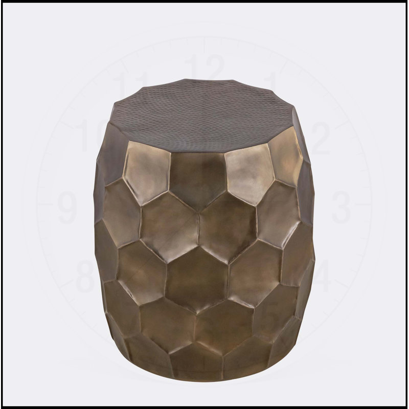 Table de bout Modern, Doré