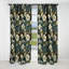 Sharan - Rideau floral - Rideau floral occultant en velours - 1 panneau-1949369209