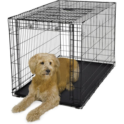 Ovation Single Door Crate With Up And Away Door, 48-Inch