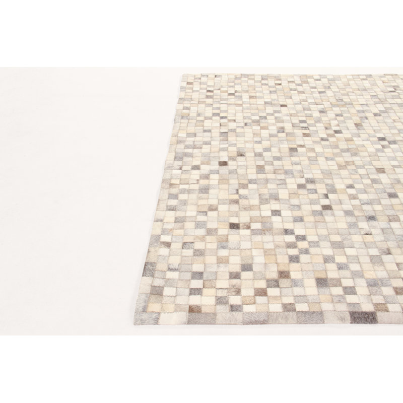 Geometric Hand Woven Area Rug, Rectangle 60 x 120cm