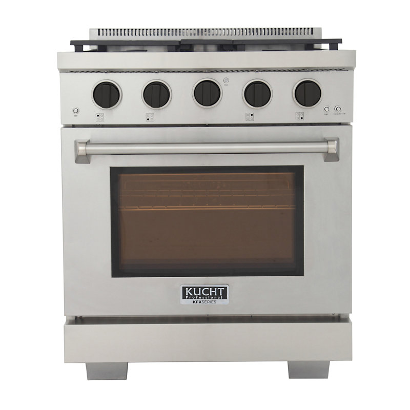 Kucht 30'' W Freestanding Range, Natural Gas