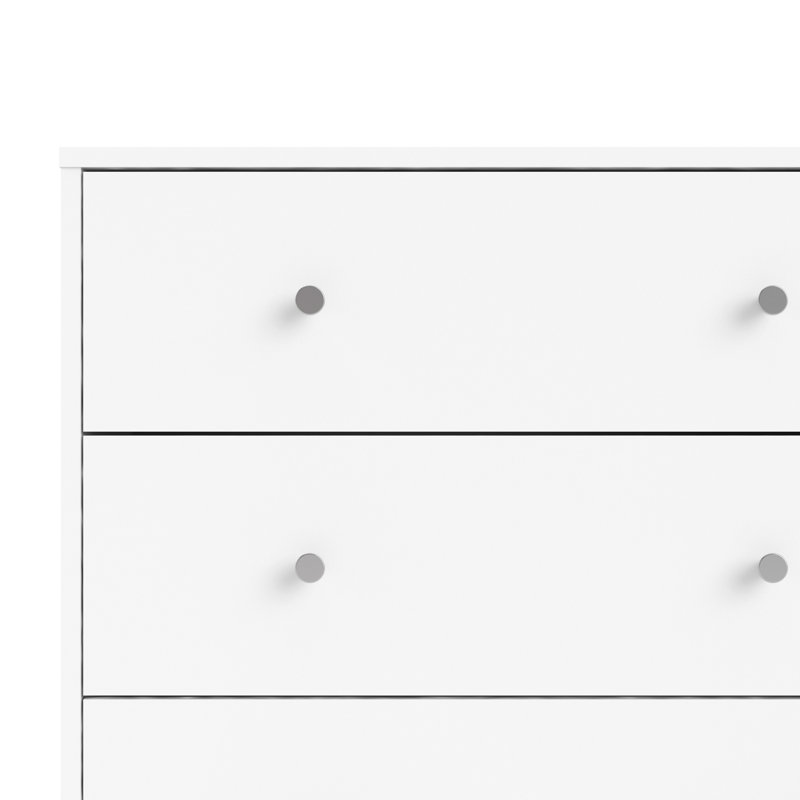 Clanton 56.34'' W 6 - Drawer Dresser, White