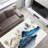 Exquisite Non-Woven Thin-Type Printed Rug with Intricate Floral Design Ideal for Enhancing the Beauty of Your Living Space-1049470895
