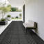 Carreaux de terrasse en plastique emboîtables, 44 paquets de tuiles de terrasse