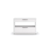 2 - Drawer Solid Wood Nightstand