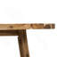 Table basse ronde avec plateau en bois massif