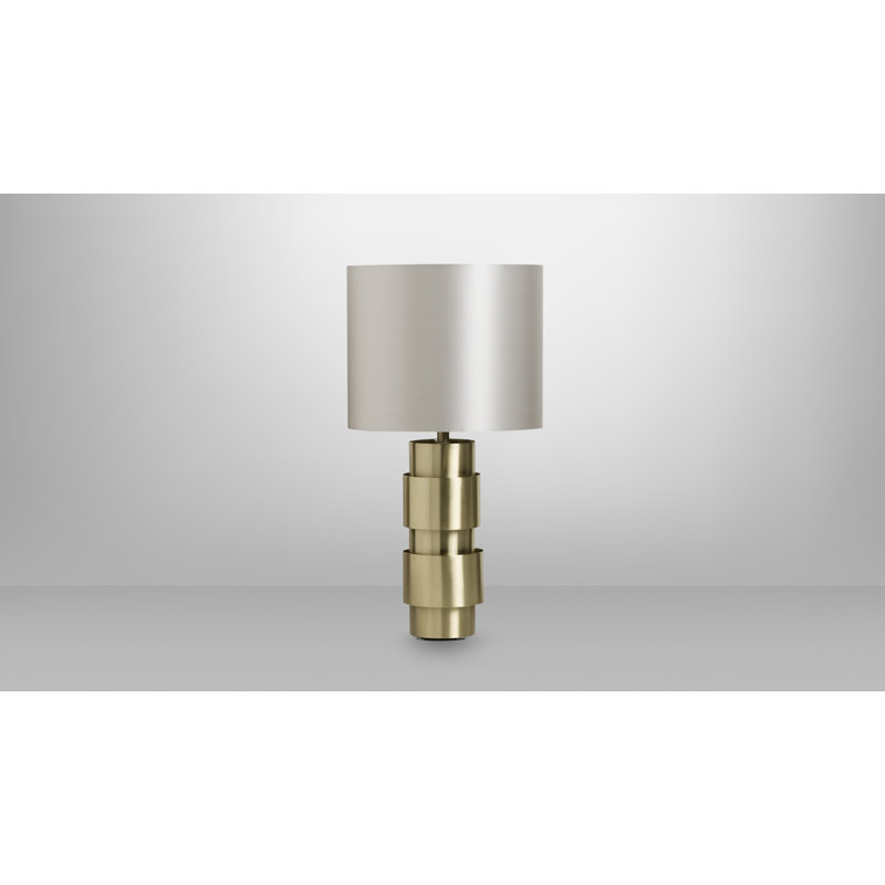 Ring Table Lamp, Satin Brass