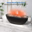 Baignoire de trempage autoportante de 65 po x 30 po avec drain escamotable et trop-plein, certifiée CUPC, conception élégante pour salles de bain modernes-121834085