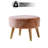 Weisser Upholstered Ottoman-1022083315