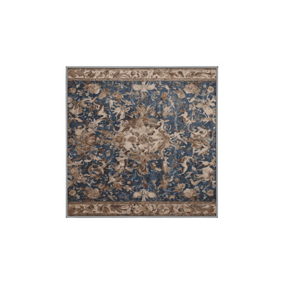 Tapis mauve lavable à la machine