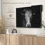 «Pondering Cow», reproduction sur toile-100689938