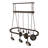 Metal Oval Pot Rack