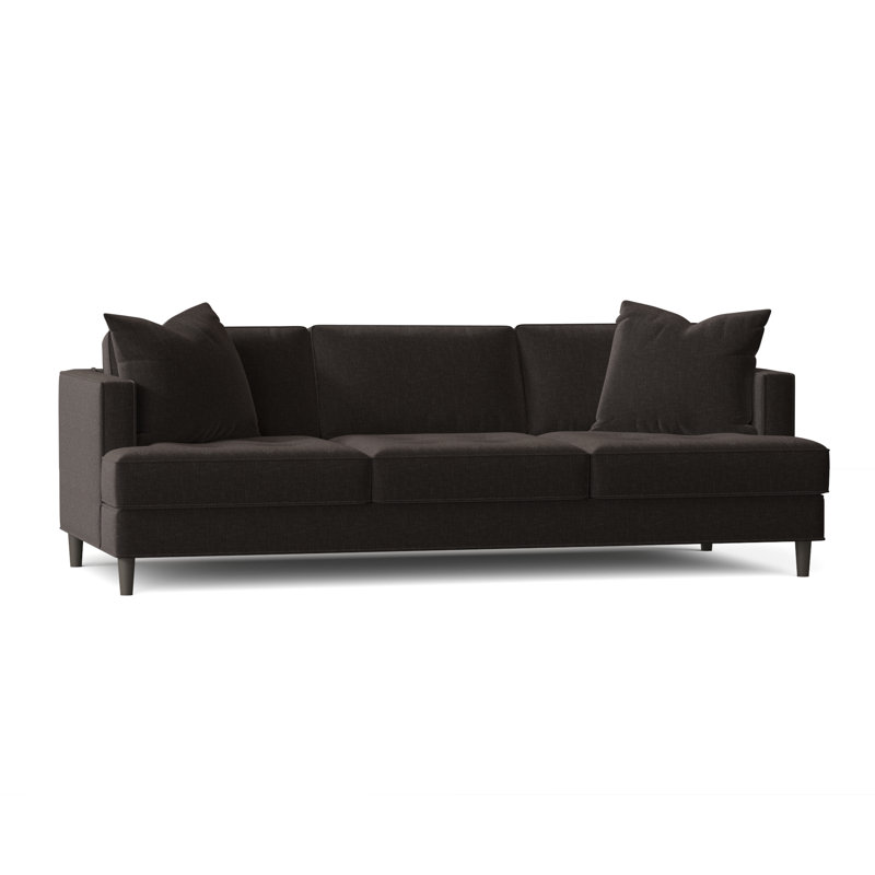 Upholstered 84'' Sofa, Napa Storm Chenille